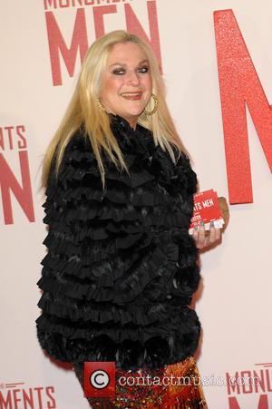 Vanessa Feltz - UK Film Premiere of 'The Monuments Men' held at the Odeon Leicester Square - Arrivals - London,...