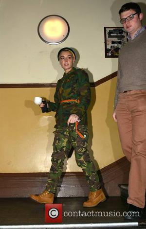 Sinead O'Connor - Sinead O'Connor at Trinity College dressed in camouflage. O'Connor is slated to debate on the Catholic Church...