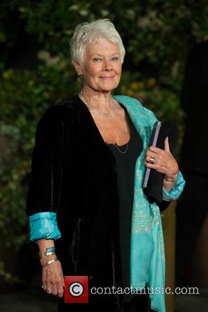 Dame Judi Dench - EE British Academy Film Awards (BAFTA) after-party held at the Grosvenor House - Arrivals. - London,...