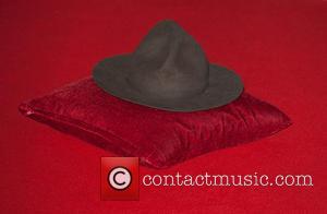 Pharrell Williams hat - The 2014 Master Card Brit Awards held at the O2 - Arrivals. - London, United Kingdom...
