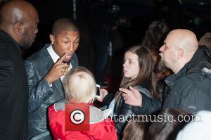 Pharrell Williams - Pharrell Williams gets into an argument with an autograph hunter after not spotting a young fan waiting...
