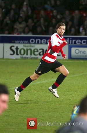Louis Tomlinson - One Direction's Louis Tomlinson makes his Doncaster Rovers football debut at Keepmoat Stadium - Doncaster, United Kingdom...