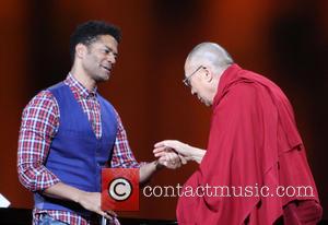 Eric Benet and His Holiness The 14th Dalai Lama