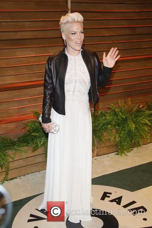 Pink - Vanity Fair Oscar Party - Arrivals - Los Angeles, California, United States - Sunday 2nd March 2014