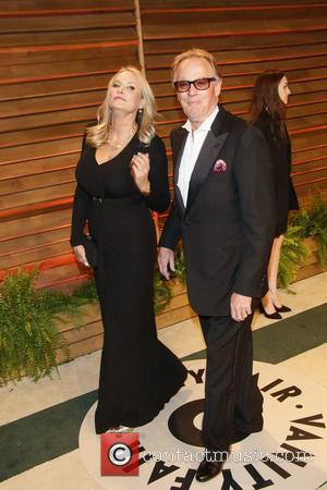 Peter Fonda and wife Margaret DeVogelaere - 2014 Vanity Fair Oscar Party in West Hollywood - London, United Kingdom -...