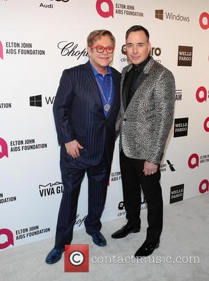 Elton John and David Furnish - 22nd Annual Elton John AIDS Foundation Academy Awards Viewing/After Party - Arrivals - West...