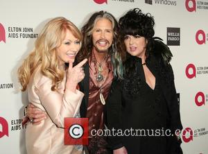 Ann Wilson, Nancy Wilson and Steven Tyler - 22nd Annual Elton John AIDS Foundation Academy Awards Viewing/After Party - Inside...