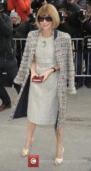 Anna Wintour - Celebrities at the Chanel Fashion Show - Paris, France - Tuesday 4th March 2014