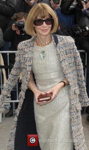 Anna Wintour - Celebrities at the Chanel Fashion Show - Paris, France - Tuesday 4th March 2014