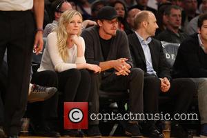 Kirsten Dunst and Garrett Hedlund - Celebrities courtside at the Los Angeles Lakers v New Orleans Pelicans NBA basketball game...