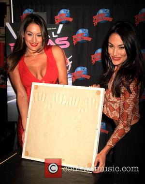 Nikki Bella and Brie Bella - WWE wrestlers and reality stars of E! series 