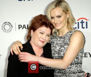 Kate Mulgrew and Taylor Schilling - Celebrities attend the 2014 PaleyFest presentation of 'Orange Is the New Black' at the...