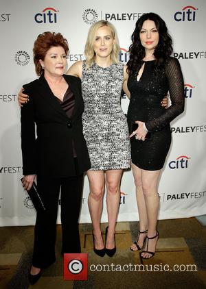 Kate Mulgrew, Taylor Schilling and Laura Prepon - Celebrities attend the 2014 PaleyFest presentation of 'Orange Is the New Black'...