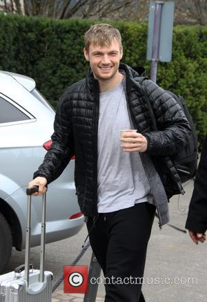 Nick Carter - Members of Backstreet Boys arriving at their Cologne hotel - Cologne, Germany - Sunday 16th March 2014
