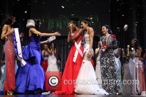 Joyce Giraud, Ivette Saucedo, Ariel Diane King and Tatiana Delgado - Ariel Diane King is crowned Queen of the Universe...