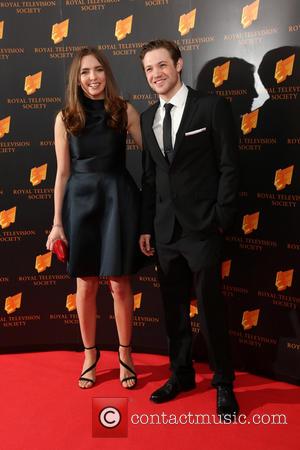 Jodie Comer and Dan Cohen - RTS Programme Awards 2014 held at Grosvenor House Hotel - Arrivals - London, United...