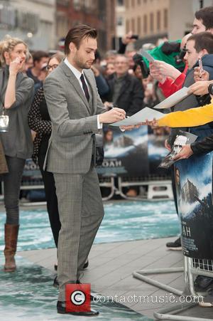 Douglas Booth - 'Noah' UK Premiere held at the Odeon Leicester Square - Arrivals. - London, United Kingdom - Monday...