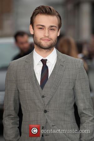 Douglas Booth - U.K. premiere of 'Noah' held at the Odeon Leicester Square - Arrivals - London, United Kingdom -...