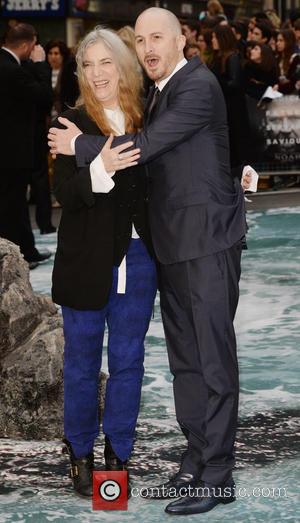 Darren Aronofsky and Patti Smith - U.K. premiere of 'Noah' held at the Odeon Leicester Square - Arrivals - London,...