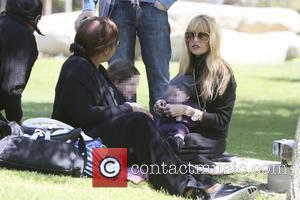 Rachel Zoe, Skyler Berman and Kaius Berman - Rachel Zoe and family seen spending the afternoon at the park. -...