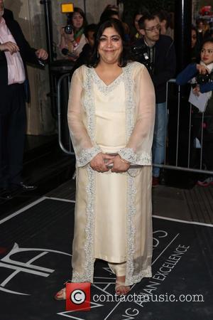 Gurinder Chadha - The Asian Awards 2014 held at Grosvenor House Hotel - Arrivals - London, United Kingdom - Friday...
