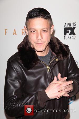 Theo Rossi - FX Networks Upfront Premiere Screening Of 'Fargo' at SVA Theater - Arrivals - New York City, New...