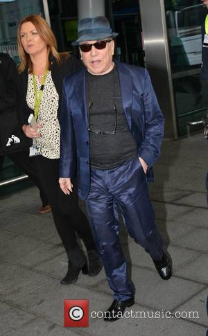 Paul Simon - Paul Simon at Dublin Airport event hosted by Marian Finucane where he unveiled the new 4 metre...