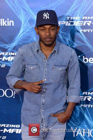 Kendrick Lamar - New York Premiere of 'The Amazing Spider-Man 2' at the Ziegfeld Theater - Red Carpet Arrivals -...