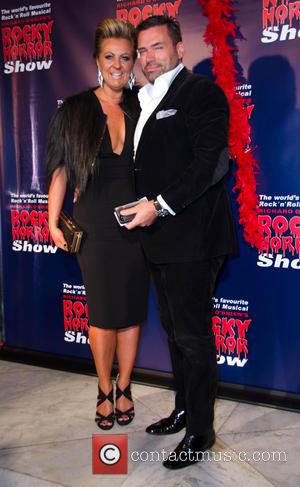 Chyka Keebaugh and Partner - Rocky Horror Show opening night - Arrivals - Melbourne, Australia - Saturday 26th April 2014