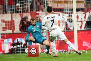 Cristiano Ronaldo and Goal  0:3 - Bayern Munich vs Real Madrid - Champions League - Semi Final - Muenchen,...