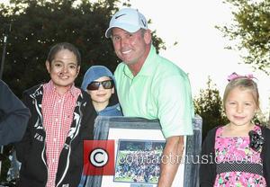 Michael G. Wilson and Guest - 7th Annual George Lopez Celebrity Golf Classic presented by Sabra Salsa held at Lakeside...