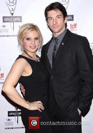 Orfeh and Andy Karl - 2014 Lucille Lortel Awards held at the NYU Skirball Center -  Arrivals. - New...