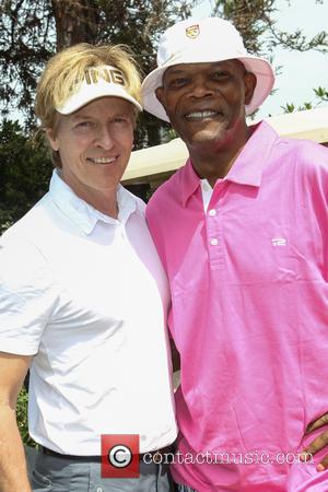Jack Wagner and Samuel L. Jackson - 7th Annual George Lopez Celebrity Golf Classic presented by Sabra Salsa held at...
