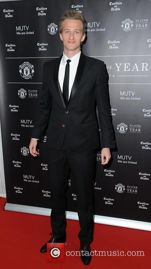Anders Lindegaard - Celebrities arrive at Manchester United Football Club, Old Trafford, Manchester Manchester United Player Of The Year Awards...