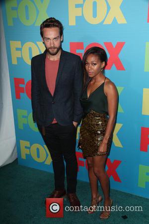 Tom Mison and Nicole Beharie - FOX Upfronts at The Beacon Theater - Arrivals - New York City, New York,...