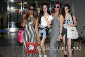 Fifth Harmony - Members of Fifth Harmony arrive for their first ever concert in Puerto Rico - Carolina  Puerto...