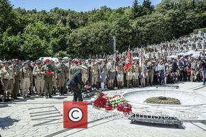 Jeremy Mateparae - Prince Harry visits Monte Cassino in Italy for the anniversary of a key World War II battle...