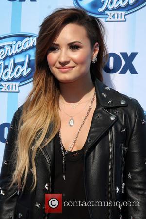 Demi Lovato - American Idol Season 13 Finale - Arrivals...
