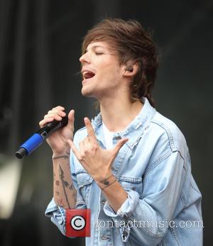 Louis Tomlinson - One Direction, 1 Direction, 1D perform on the Main Stage of the Radio 1 Big Weekend in...