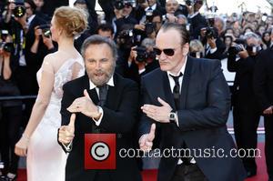 Uma Thurman, Franco Nero and Quentin Tarantino - The 67th Annual Cannes Film Festival - Closing Ceremony - Arrivals -...