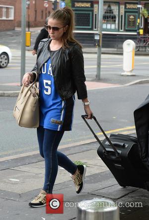 Brooke Vincent - Cast members of 'Coronation Street' arrive at Manchester Piccadilly train station after attending the British Soap Awards...