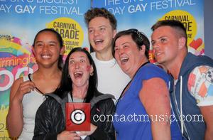 Conor Maynard, White Dee and Deirdre Kelly - Birmingham Pride 2014 - Day 2 - Birmingham, United Kingdom - Sunday...