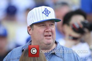 Eric Stonestreet - Celebrities watch the Los Angeles Dodgers v...
