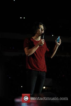 Harry Styles - One Direction kick off 'Where We Are Tour' in Sunderland - Sunderland, United Kingdom - Wednesday 28th...