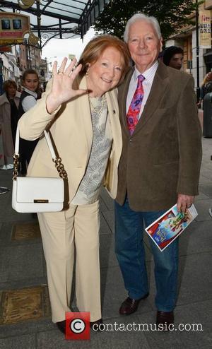 Kathleen Watkins and Gay Byrne - The opening of MOLL, the first production in the John B. Keane season at...
