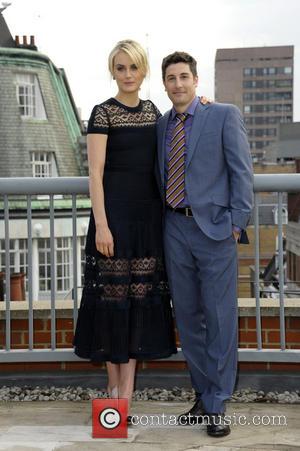 Taylor Schilling and Jason Biggs - Netflix exclusive series 'Orange Is The New Black' Photocall at the Soho Hotel -...