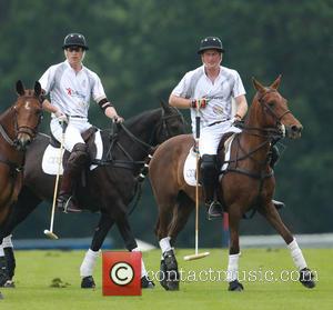 Prince Harry, Prince William and Duke of Cambridge - Prince William Duke of Cambridge and Prince Harry compete in The...