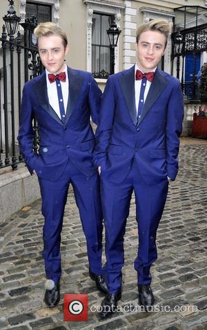 Jedward - Pride of Ireland Awards 2014 at the Mansion House - Arrivals - Dublin, Ireland - Tuesday 3rd June...