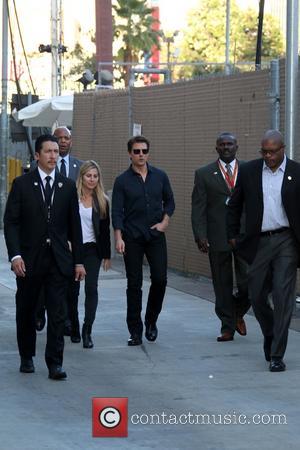 Tom Cruise - Tom Cruise arriving for the Jimmy Kimmel Live! show - Los Angeles, California, United States - Tuesday...