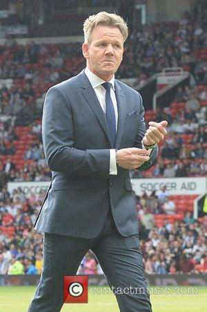 Gordon Ramsay - Soccer Aid at Old Trafford Manchester, UK - Manchester, United Kingdom - Sunday 8th June 2014